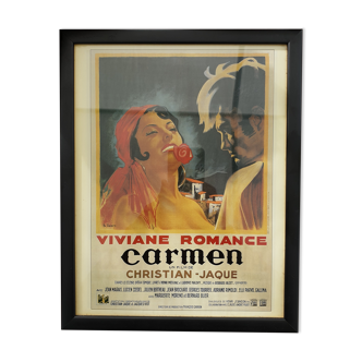 Affiche de cinéma originale Carmen