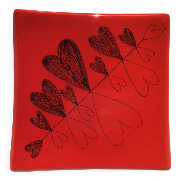 Dessous de plat cœur rouge — Beyit
