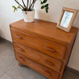 Vintage oak chest of drawers