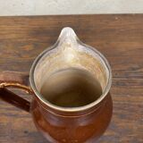 Brown farmhouse pitcher / carafe