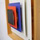 Vintage Danish Kvadrille Wall Lamp by Bent Karlby for Lyfa, Denmark, 1970s