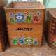 Pots à épices en bois français et anglais