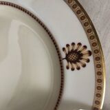 4 assiettes à dessert / salade lenox neuves - blanches