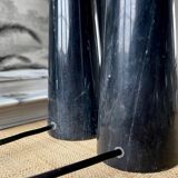 Pair of marble lamps 1980.