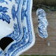 Old English tureen Mason's blue floral pattern