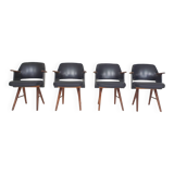 Set of four Cees Braakman for Pastoe model FT30 dining chairs, The Netherlands 1954