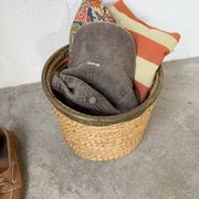 Rattan basket 1970, Italy