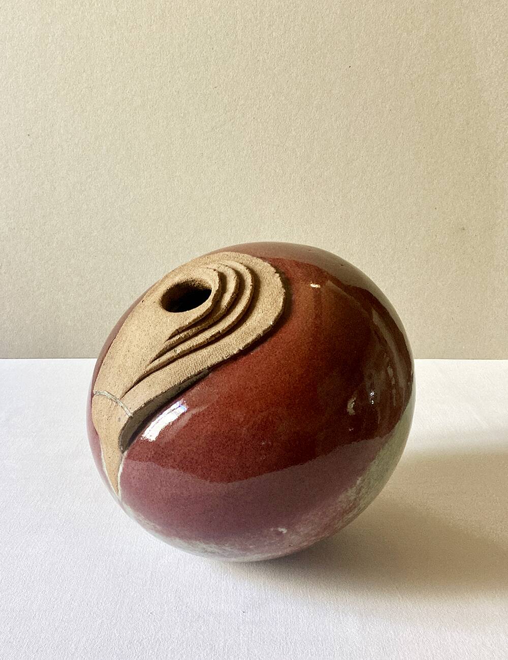 Vase en céramique de Nouméa signé
