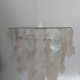 Mother-of-pearl pendant lamp 1970 vintage