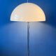 Vintage GEPO Space Age mushroom floor lamp, white acrylic glass shade.