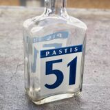 Vintage Pastis 51 retro advertising glass decanter