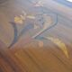 Table à thé Art Nouveau école de Nancy, début XXe