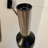 Chrome stem wall lamp from the 70s
