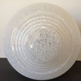 Zebra opaline ceiling light