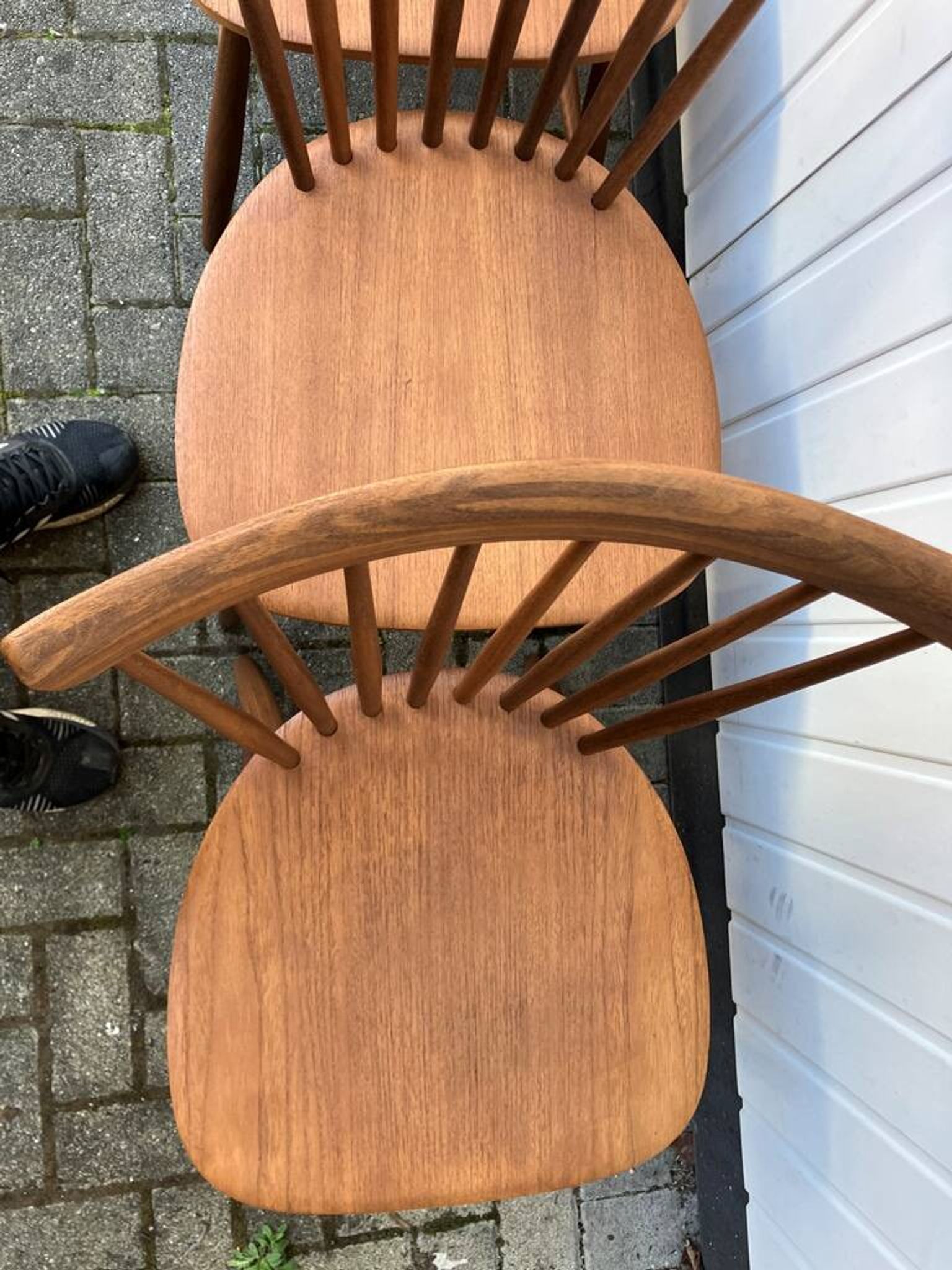 Set of 4 "SH41" Chairs by Yngve Ekström, NESTO Sweden 1960s