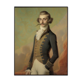 Portrait ancien - série “Les moustachu-e-s”