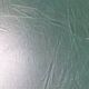 Desk, green leather top