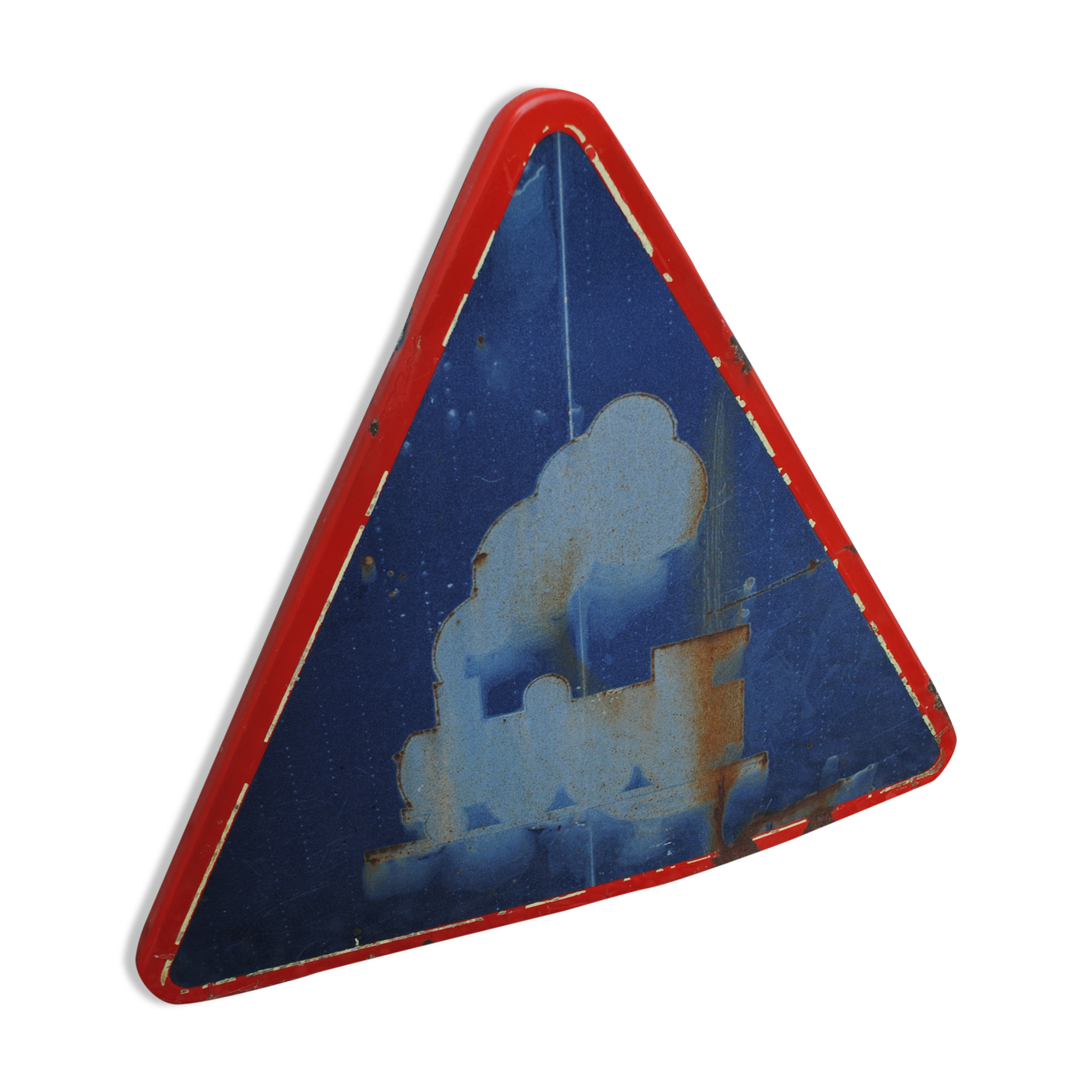 Enamelled Panel SNCF train