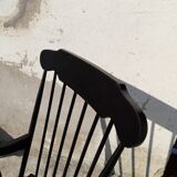 Rocking-chair vintage black