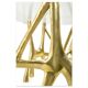 Sculptural gilt bronze coffee table