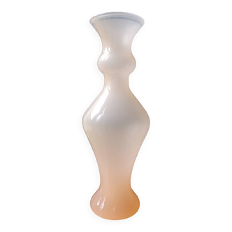 Vase soliflore opaline rose