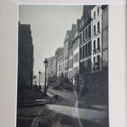 Rémy Duval – Rue de l'Île Saint-Louis, photoengraving from 1946 – Framed under glass