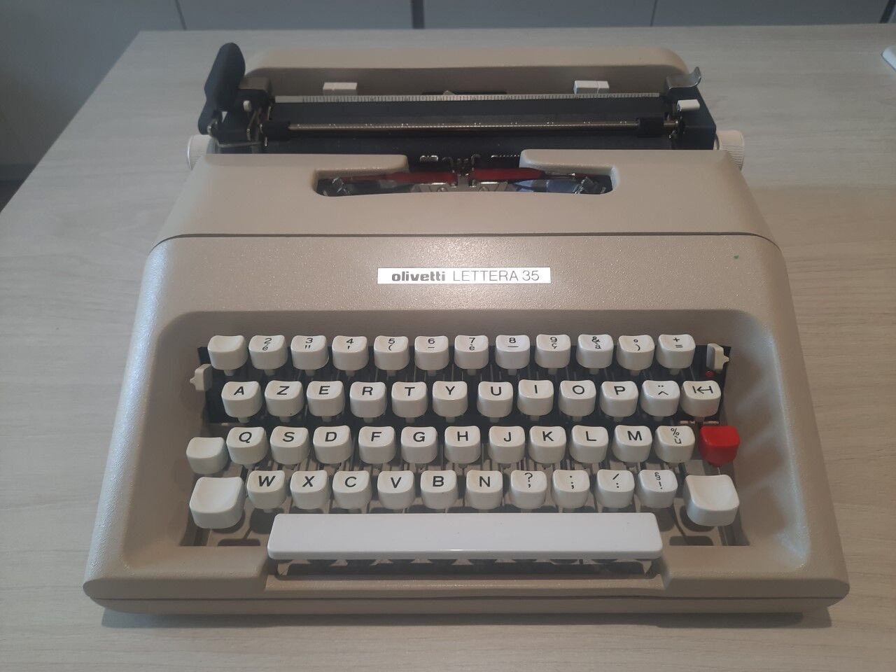 Olivetti typewriter