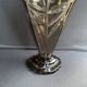 Art Deco smoked glass vase