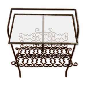 table porte revue vintage