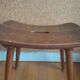 Tabouret en bois mid Century