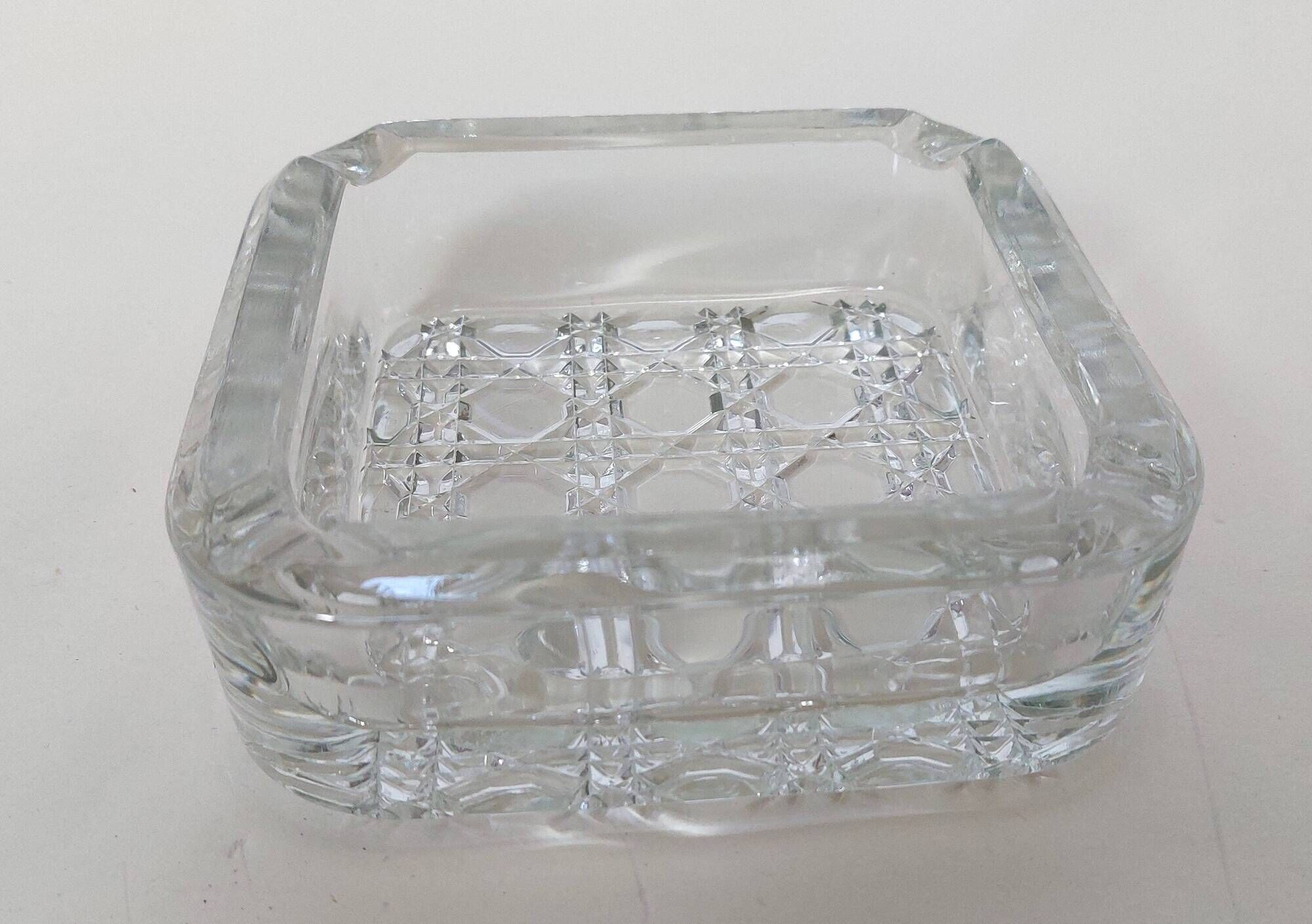 Cendrier Diamond  En verre