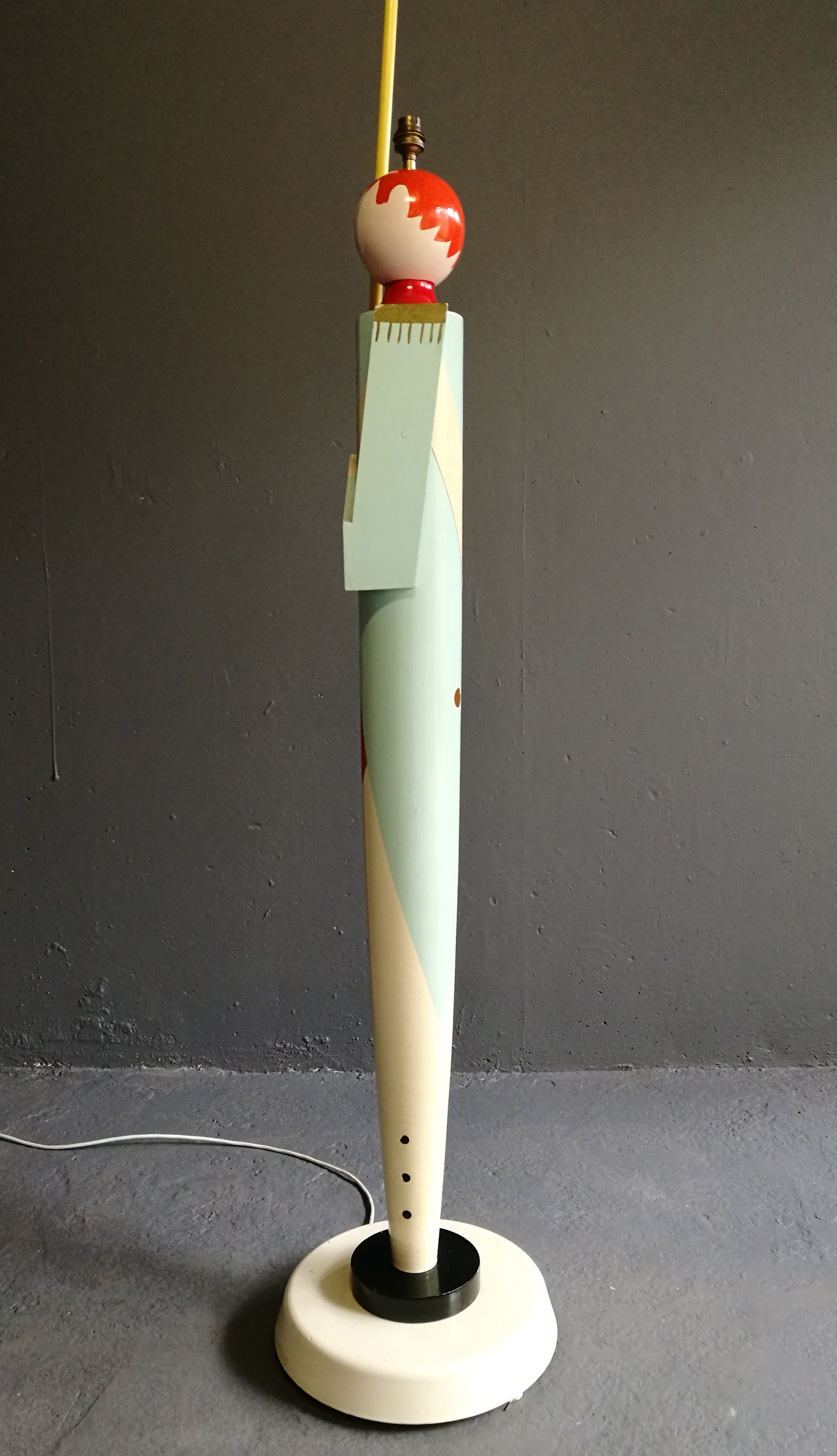 Suzanne Bonnichon for Jacques Adnet 50s floor lamp