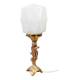 Art Deco glass lamp from Clichy