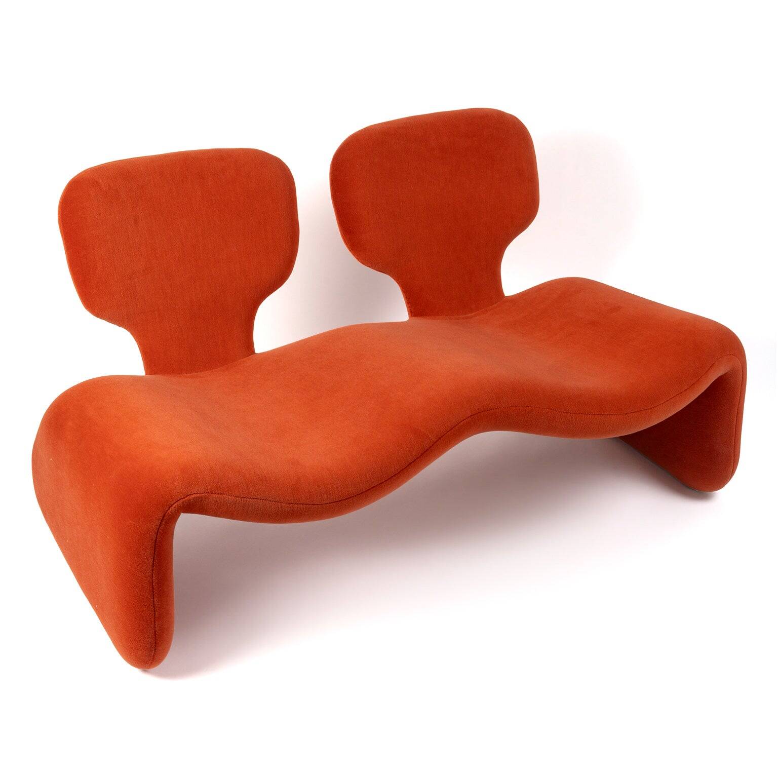 Two-seater bench "Djinn" by Olivier Mourgue for Airborne, 1965