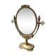 Brass psyche mirror