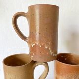 Vintage stoneware mugs