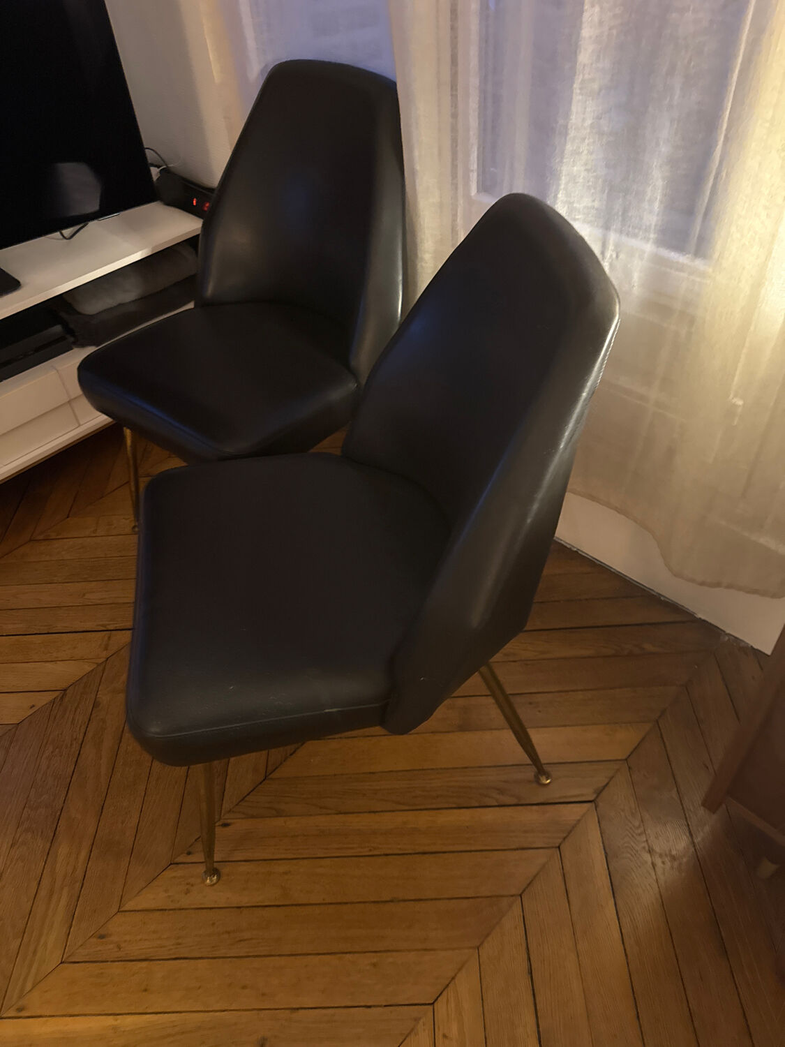 2 Campanula armchairs by Carlo Pagani