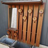 Wardrobe wears vintage teak coats