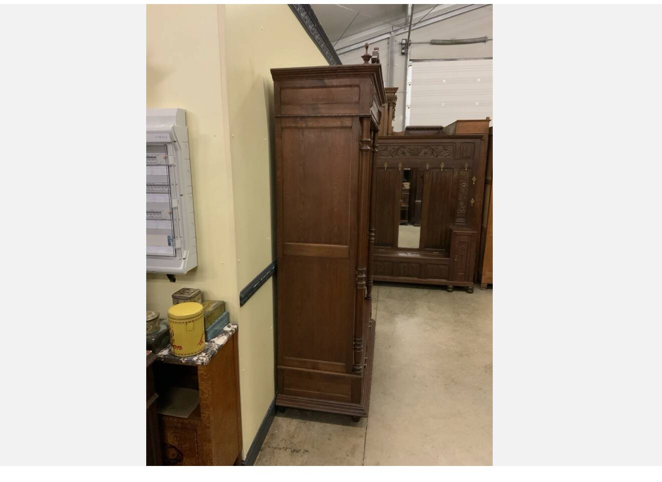 Antique Gründerzeit wardrobe