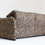 Canapé 2 places Cassina Maralunga par Vico Magistretti en tissu Jacquard Panther