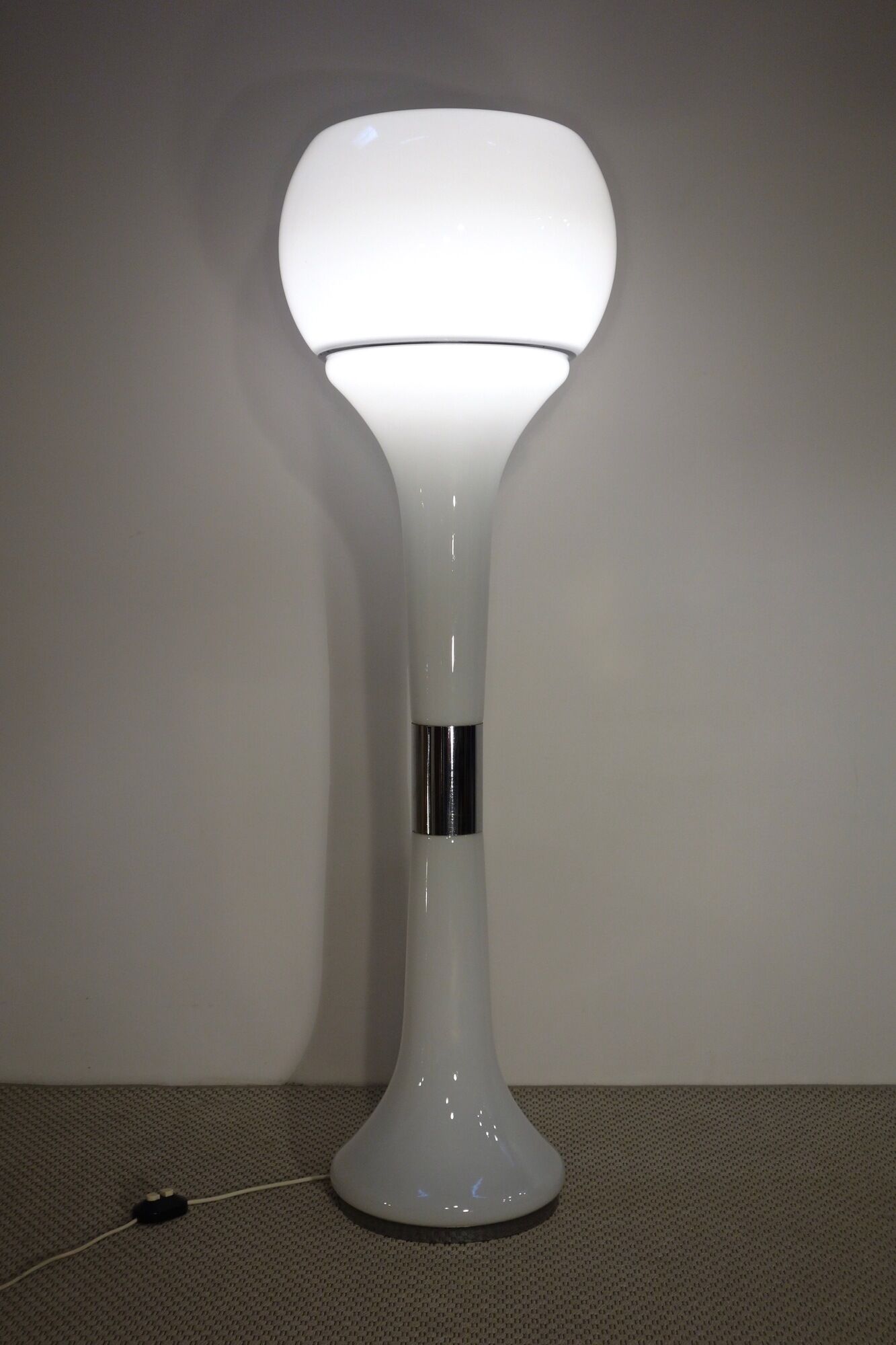 Floor lamp by Carlo Nason for Mazzega, Italy 1970's