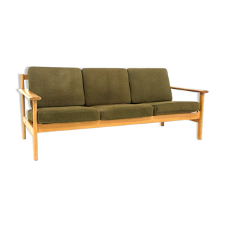 3-seater pine sofa, Sweden, 1970