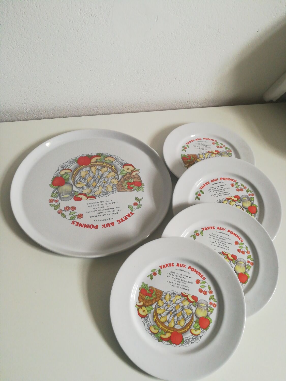 Plat et assiettes