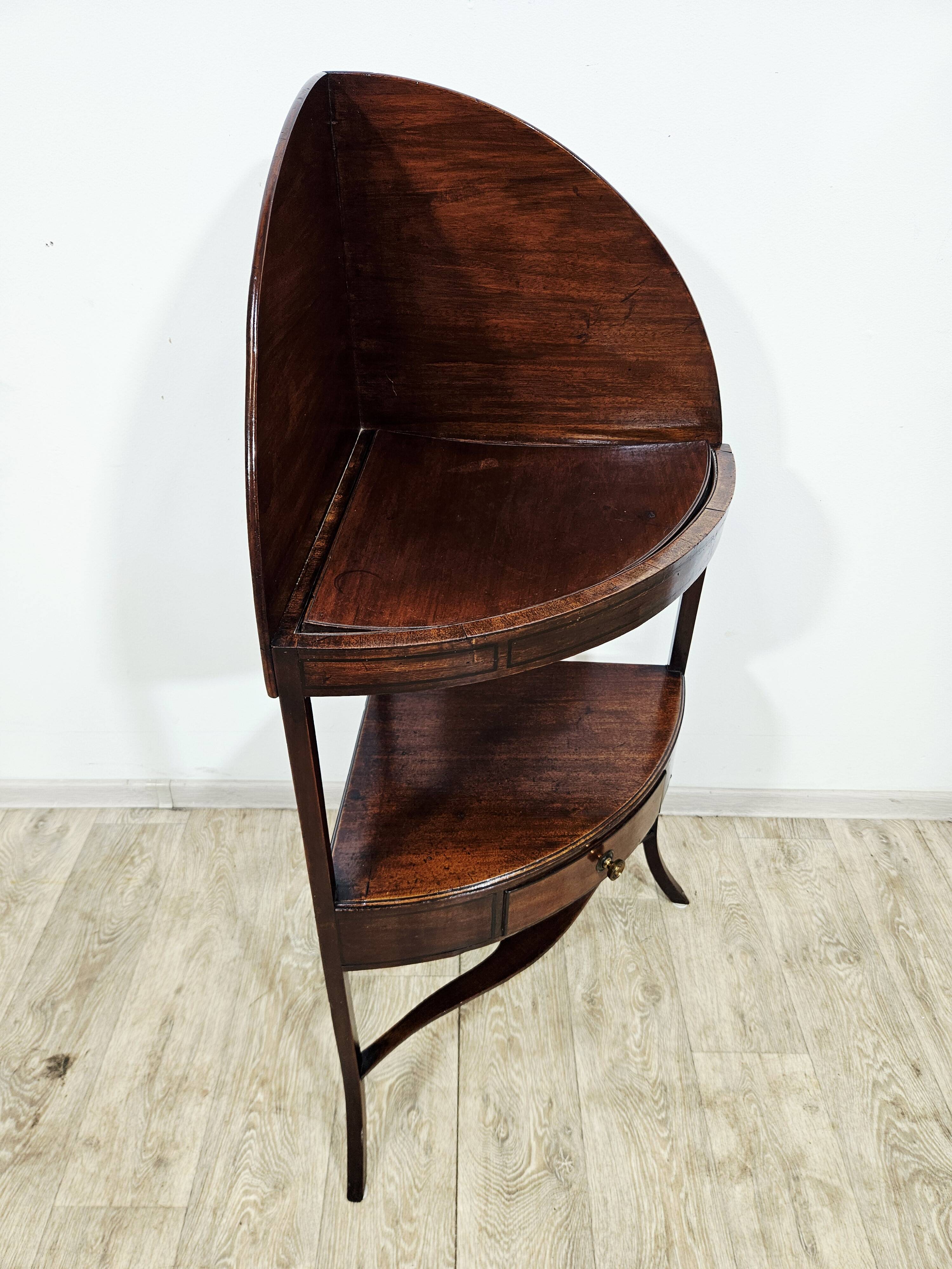 Antique washbasin (Washstand) – England, first half 19th century Mahogany
