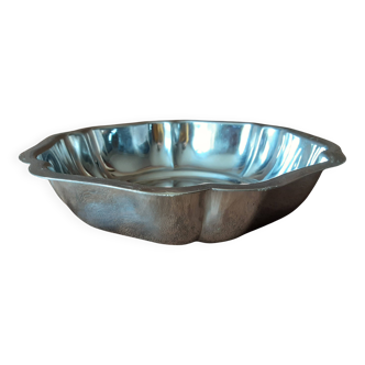 Metal salad bowl