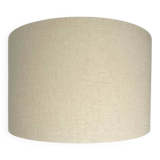 Textured ecru white lampshade H30 D40