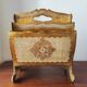 Porte-revue vintage Florentin en bois