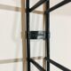 Metal wall shelf, Tomado edition