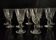 9 verres en cristal Royal Brierley
