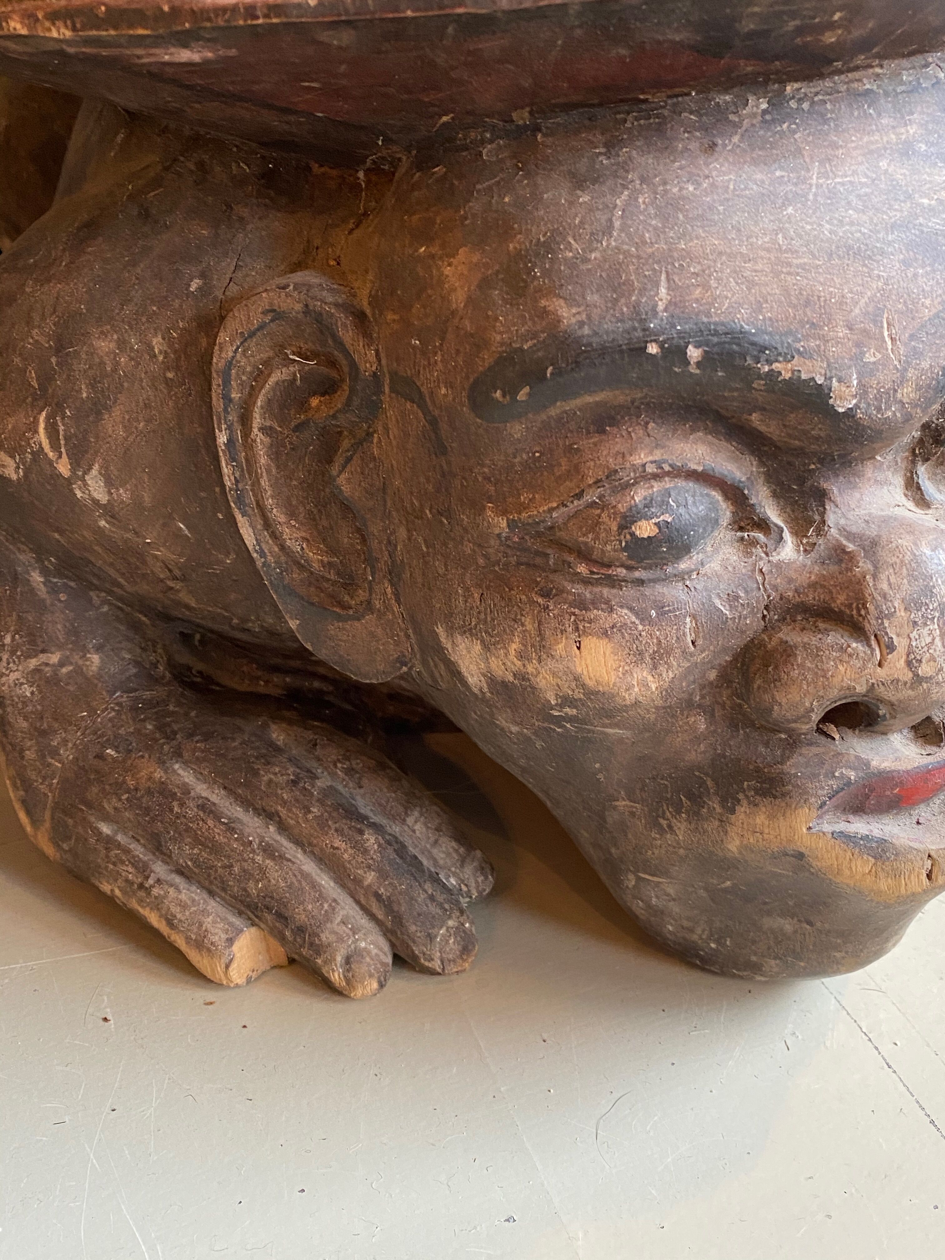 Pair of African stools